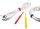LABEL THE CABLE Klettkabelbinder BASIC STRAPS farbsortiert 17,0 cm x 1,4 cm, 10 St.