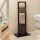 relaxdays WC-Garnitur braun Holz, 1 St.