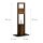relaxdays WC-Garnitur braun Holz, 1 St.