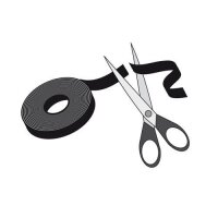 LABEL THE CABLE Klettband ROLL STRAPS farbsortiert 1,0 m...