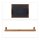 relaxdays Tablett braun rechteckig 40,5 x 32,0 cm, 1 St.