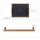 relaxdays Tablett braun rechteckig 40,5 x 32,0 cm, 1 St.