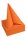 PROnappe Servietten orange 2-lagig 20,0 x 20,0 cm, 50 St.