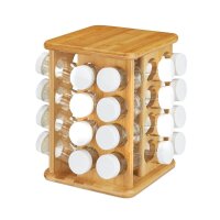 relaxdays Gewürzkarussell XXL braun, 1 Set
