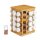 relaxdays Gewürzkarussell XXL braun, 1 Set