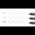 COPIC® Multiliner Fineliner schwarz 0,5 mm, 3 St.