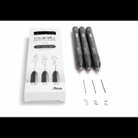 COPIC® Multiliner Fineliner schwarz 0.05 + 0.1 + 0.3 mm, 3 St.