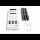 COPIC® Multiliner Fineliner schwarz 0.05 + 0.1 + 0.3 mm, 3 St.