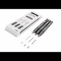 COPIC® Multiliner Fineliner schwarz 0.5 + 0.8 + 1.0...