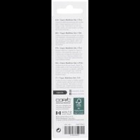 COPIC® Multiliner Fineliner schwarz 0.5 + 0.8 + 1.0 mm, 3 St.