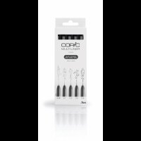 COPIC® Multiliner Fineliner schwarz 0,05 + 0,1 + 0,3...