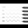 COPIC® Multiliner Fineliner schwarz 0,05 + 0,1 + 0,3 + 0,5 + 0,8 mm, 5 St.