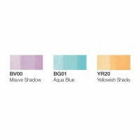 COPIC® Ciao Pastel Palette Layoutmarker-Set farbsortiert 1,0 + 6,0 mm, 1 Set