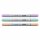 COPIC® Ciao Pastel Palette Layoutmarker-Set farbsortiert 1,0 + 6,0 mm, 1 Set