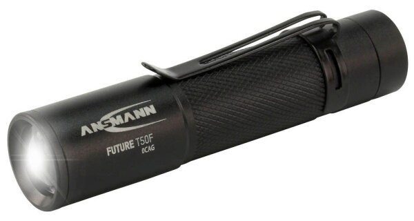ANSMANN FUTURE T50F LED Taschenlampe schwarz 9,2 cm, 60 Lumen, 3 W, 1 St.