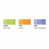 COPIC® Ciao Botanic Palette Layoutmarker-Set farbsortiert 1,0 + 6,0 mm, 3 St.