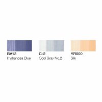 COPIC® Ciao Serene Palette Layoutmarker-Set farbsortiert 1,0 + 6,0 mm, 3 St.