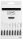 COPIC® Multiliner Fineliner schwarz 0.05 + 0.1 + 0.3 + 0.5 + 0.8 + 1.0 + BS + BM mm, 8 St.