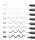 COPIC® Multiliner Fineliner schwarz 0.05 + 0.1 + 0.3 + 0.5 + 0.8 + 1.0 + BS + BM mm, 8 St.