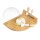 relaxdays Käse-Set Natur 31,0 x 25,0 cm, 1 Set