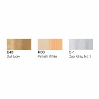 COPIC® Ciao Mellow Palette Layoutmarker-Set farbsortiert 1,0 + 6,0 mm, 3 St.