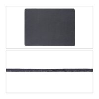 relaxdays Schieferplatten anthrazit 40,0 x 30,0 cm, 6 St.