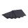 relaxdays Schieferplatten anthrazit 40,0 x 30,0 cm, 6 St.