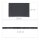 relaxdays Schieferplatten anthrazit 30,0 x 20,0 cm, 6 St.