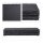 relaxdays Schieferplatten anthrazit 30,0 x 20,0 cm, 6 St.