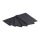 relaxdays Schieferplatten anthrazit 30,0 x 20,0 cm, 6 St.