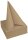 PROnappe Servietten beigebraun 2-lagig 20,0 x 20,0 cm, 50 St.