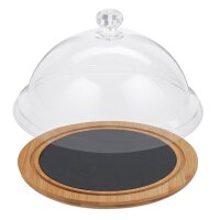 relaxdays Käse-Set braun Ø 25,0 cm, 1 Set