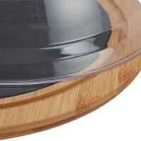 relaxdays Käse-Set braun Ø 25,0 cm, 1 Set