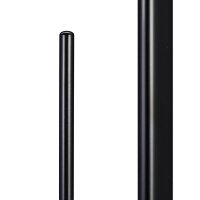 relaxdays WC-Garnitur schwarz Metall, 1 St.