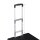 relaxdays Einkaufstrolley Kunststoff schwarz 45,0 x 38,0 x 99,0 cm