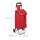relaxdays Einkaufstrolley Metall rot 30,0 x 40,0 x 91,0 cm