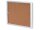 Showdown® Displays Schaukasten Economy XS Kork silber 2x DIN A4  ( SCXSC2XA4 )