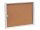 Showdown® Displays Schaukasten Economy XS Kork silber 2x DIN A4  ( SCXSC2XA4 )