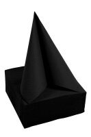 PROnappe Servietten schwarz 2-lagig 38,0 x 38,0 cm, 40 St.