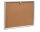 Showdown® Displays Schaukasten Economy XS Kork silber 4x DIN A4 49,1 x 2,6 x 65,5 cm, 1 St.