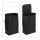 relaxdays Einkaufstrolley Metall schwarz 30,0 x 40,0 x 91,0 cm  ( 10029467_46 )