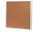 Showdown® Displays Schaukasten Economy XS Kork silber 6x DIN A4 71,1 x 2,6 x 65,5 cm, 1 St.
