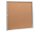 Showdown® Displays Schaukasten Economy XS Kork silber 6x DIN A4 71,1 x 2,6 x 65,5 cm, 1 St.