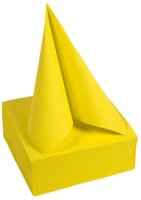 PROnappe Servietten gelb 2-lagig 38,0 x 38,0 cm, 40 St.