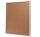 Showdown® Displays Schaukasten Economy XS Kork silber 12x DIN A4 93,1 x 2,6 x 96,3 cm, 1 St.