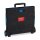 relaxdays Einkaufstrolley Kunststoff schwarz 46,0 x 37,0 x 39,0 cm
