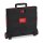 relaxdays Einkaufstrolley Kunststoff schwarz 46,0 x 37,0 x 39,0 cm