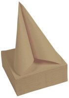 PROnappe Servietten beigebraun 2-lagig 38,0 x 38,0 cm, 40...