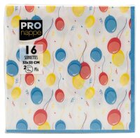 PROnappe Servietten Ballons 16 St.