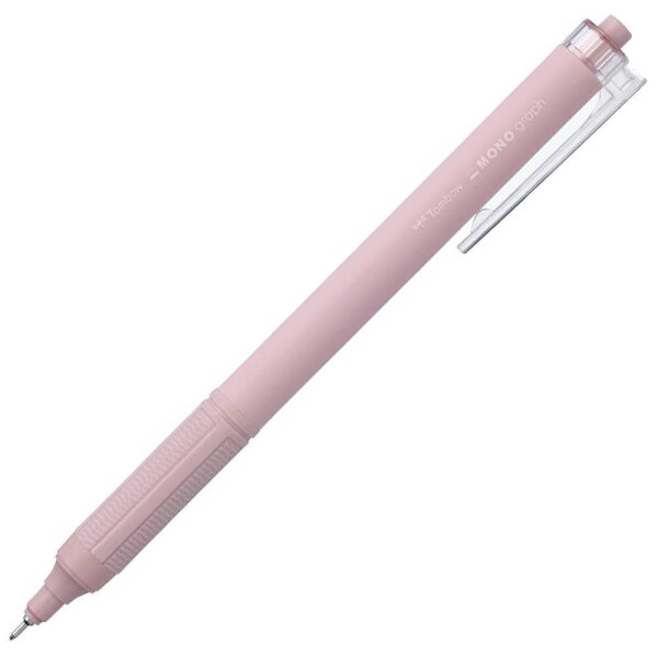 Tombow Kugelschreiber MONO graph Lite smokey pink, Schreibfarbe: blau, 1 St.